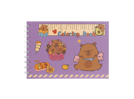 LIBRO PARA COLOREAR CAPYBARA GA824-4AN505