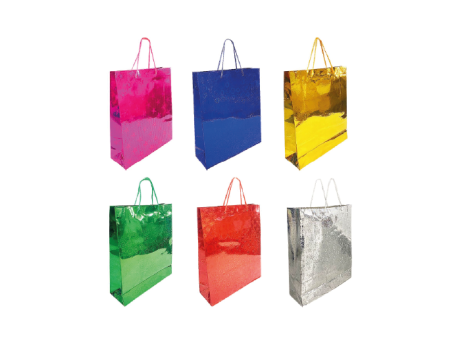 BOLSA DE REGALO LASER 38X30CM J-868