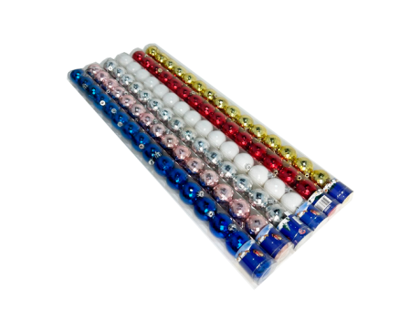 ESFERA NAVIDAD 4CM -16 PZS COLOR SURTIDO KX8020