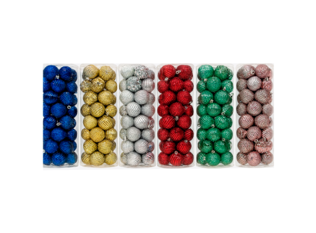 ESFERA NAVIDAD 5CM - 50 PZS COLOR SURTIDO KX88161