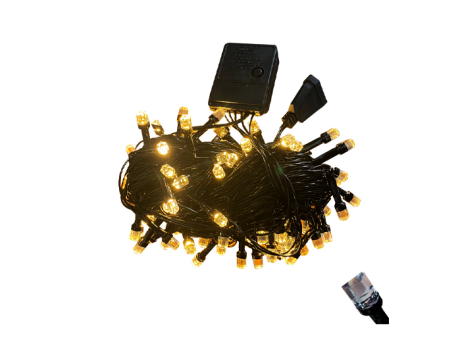 LUCES LED NAVIDEÑAS 200L/ LED CALIDO 12MTS 91187