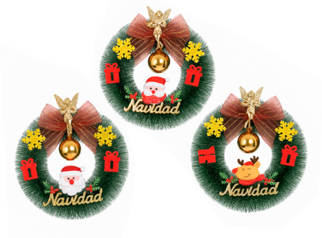 CORONA ADORNO NAVIDAD HT 190