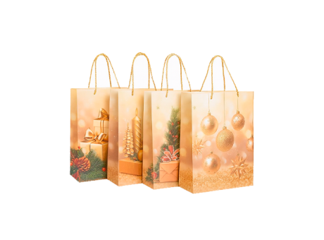 BOLSAS NAVIDAD 26X32X10CM 2247M