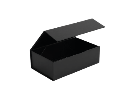CAJA RIGIDA RECTANGULAR PLEGABLE MD CON IMAN NEGRO