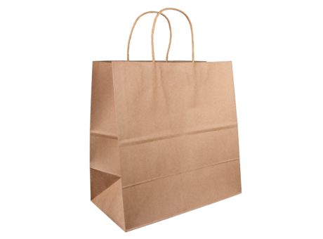 BOLSA PAPEL VERT. EXG KRAFT PARDO 43X38X20 C50
