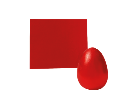 HOJA CHUMBO 43,5X59 LISO ROJO C50