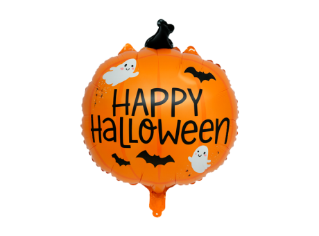 GLOBO HAPPY HALLOWEEN(46X57CM)NARANJA