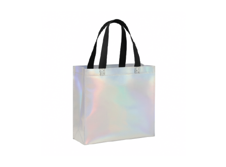 BOLSA LAMINADA TNT (40X13X33CM) PLATEADO