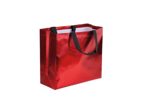 BOLSA LAMINADA TNT (40X13X33CM) ROJO