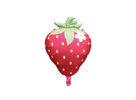 GLOBO FRUTILLA (45X65CM) ROJO
