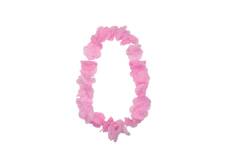 COLLAR DE FLOR ROSADO