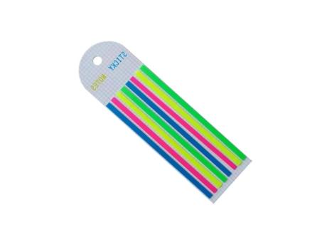 NOTA ADHESIVA 160P (14X0.5CM) 8 COLORES