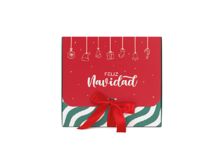 CAJA LAZO NAVIDAD 27X24X8.5 PK053.16