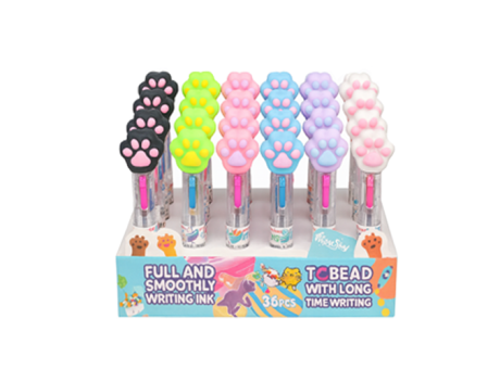 BOLIGRAFO 4COLORES. SET 36 PZS OM18819