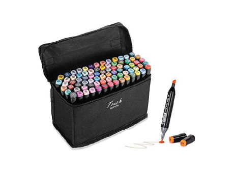 PINCEL DOBLE PUNTA BOLSO 80PCS SA24848