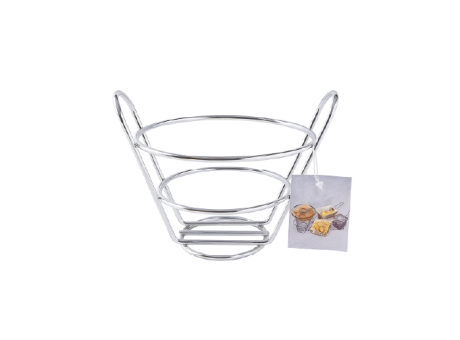 CESTA PLATEADO 13CM*10CM 53182