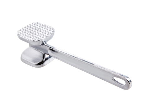 MARTILLO DE COCINA PLATEADO L24CM/6X6CM,170G 51790