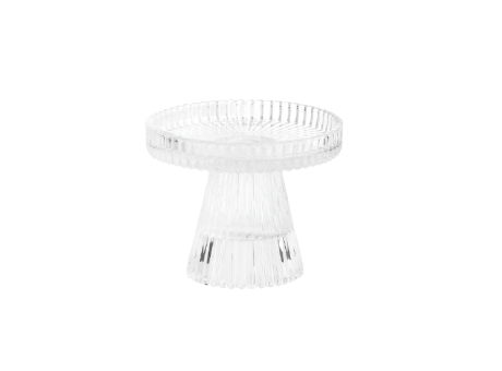 VELERO P/MESA C/ STAND  TRANSP. D9.8CM*H8CM 54645