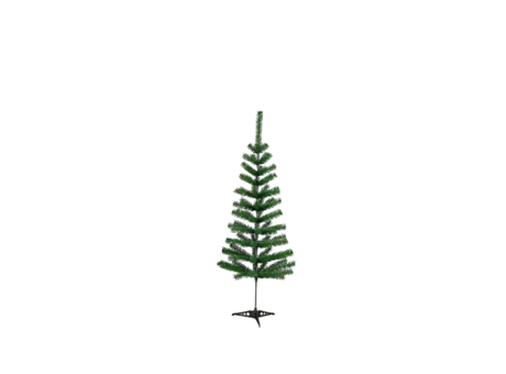 ARBOL NAVIDEÑO 60CM VERDE/NEGRO H60CM40T, 4.4CM 57661