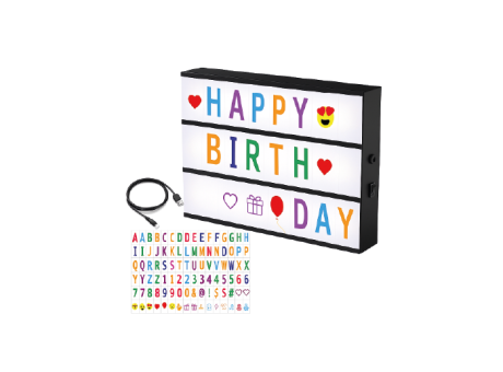 CUADRO LED CON LETRAS DD-C4