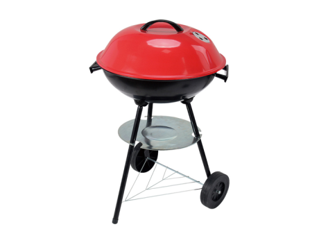 PARRILLA PORTATIL REDONDA BBQ MD-8001-17