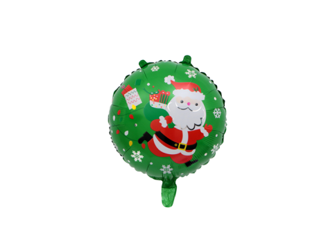 GLOBO NAVIDEÑO REDONDO (45CM) VERDE
