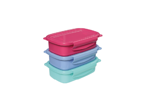 KIT DE RECIPIENTES POCO PROFUNDAS COLORATTO CON 3 PIEZAS - 500 ML 232.006.862 NITRON