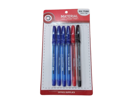 SET DE BOLIGRAFOS 6 UNIDADES GX-921A