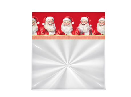 BOLSA CANASTA 60X75 ENCANTO NAVIDAD C25