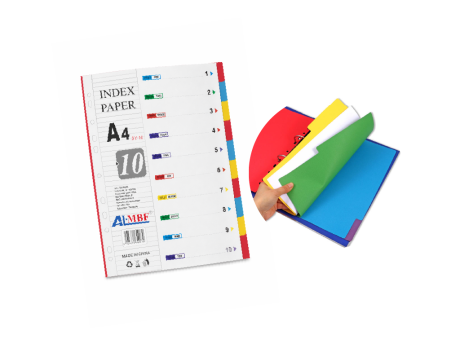 SEPARADOR TAMAÑO OFICIO 10 DIV