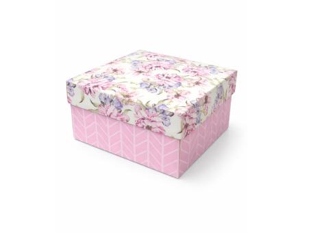 CAJA CUAD PQ 21001 EST FLORAL RAYA ROSA