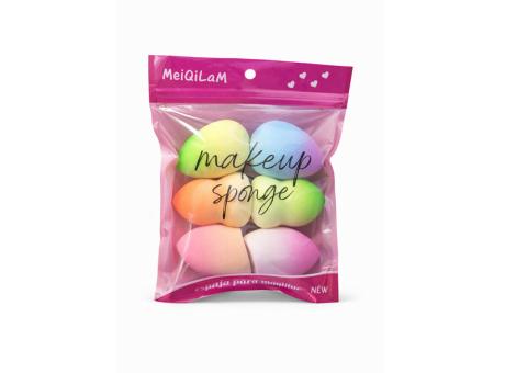 ESPONJA PARA MAQUILLAJE 6 PCS MA51770