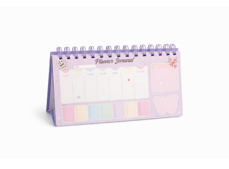 Imagen de AGENDA SEMANAL DE MESA PURPURA