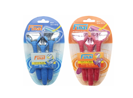 SET DE PRESTOBARBA 3 PZS E-3875-3PC