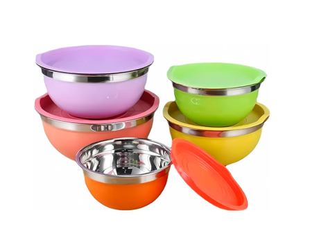 SET DE BOWLS 5 PIEZAS  AGLA-2349-C