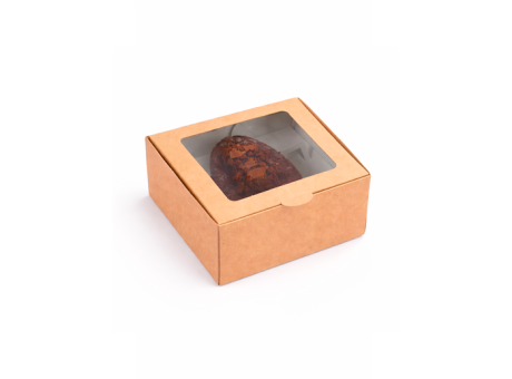 CAJA MALETIN MINI KRAFT CON VISOR