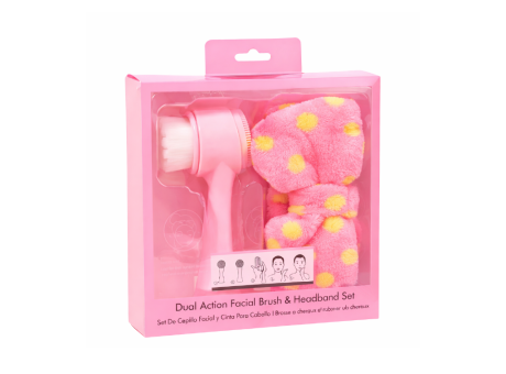 KIT CEPILLO FACIAL CON VINCHA SH063