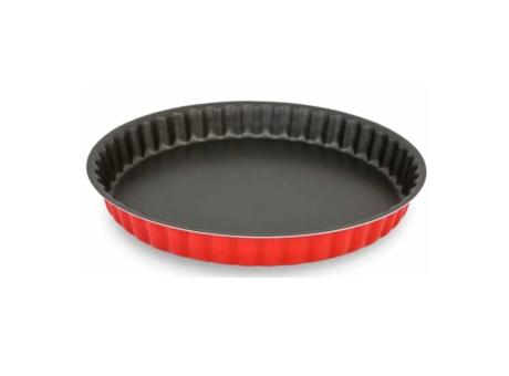 Imagen miniatura de TARTERA REDONDO, NEGRO/ROJO