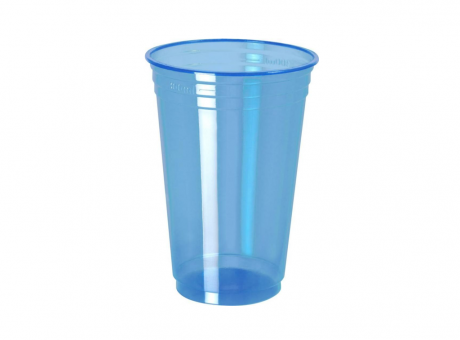 Imagen de VASO PLAT. COPOBRAS 300 ML C/25 BALADA AZUL