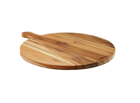 TABLA PARA PIZZA CON MANGO DE TECA R. 562.004.M00 NITRON