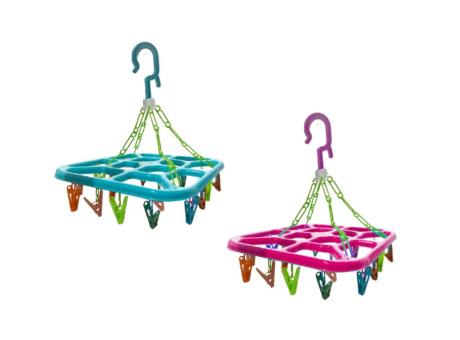 COLGANTE DE ROPA PLASTICO E-4674