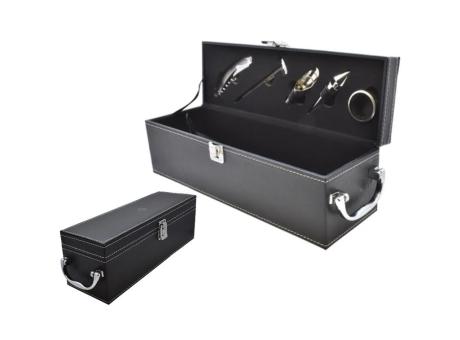 CAJA PARA VINO C/ ACCESORIOS F-SX520