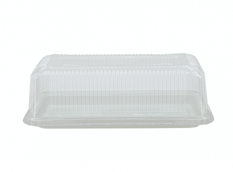 Imagen de NP 65T - TORTA BOLO RECTANGULAR PEQUEÑO BLANCO/CRISTAL - UN/CJ PIONONO