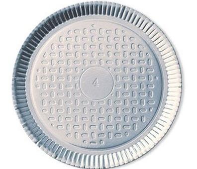 Imagen de PIT P- 04 PLATO LAMINADO PLATA 27 CM PIT