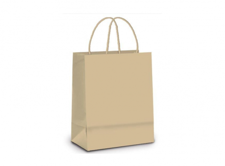 BOLSA KRAFT GRANDE 32X26,5X13CM PARDO CROMUS