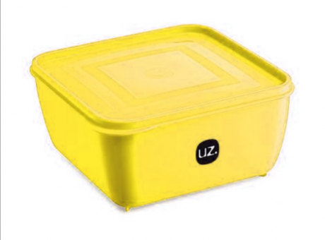 Imagen de TAPER PLAST 5 LTS CUAD. R.UZ286 AMARILLO/UZ286