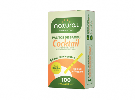 Imagen de PALITO BAMBU COCKTAIL NATURAL C100