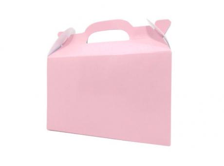 CAJITA PAPEL SOUVENIR 10P (7X11X5) ROSADO