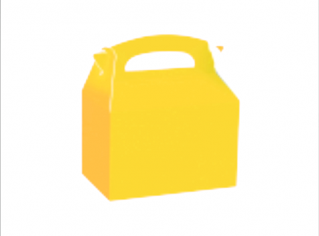 CAJITA PAPEL SOUVENIR 10P (7X11X5) AMARILLO