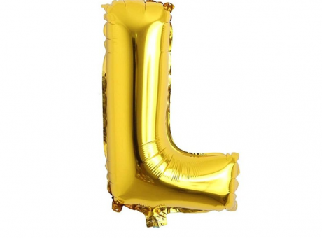 L DORADO GLOBO LETRA 16\"